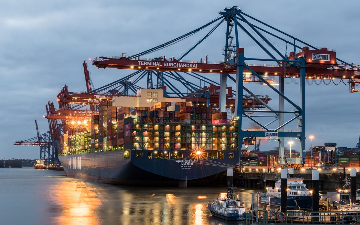 Export cargo shipping containers