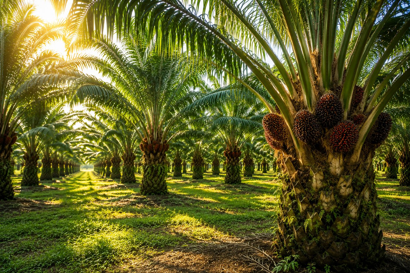 Palm plantation — Karnataka farm